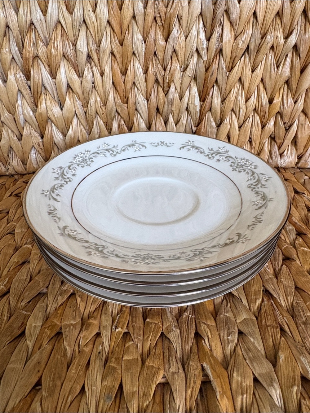 NORITAKE 'Parkridge' Saucer Ivory China (7561)